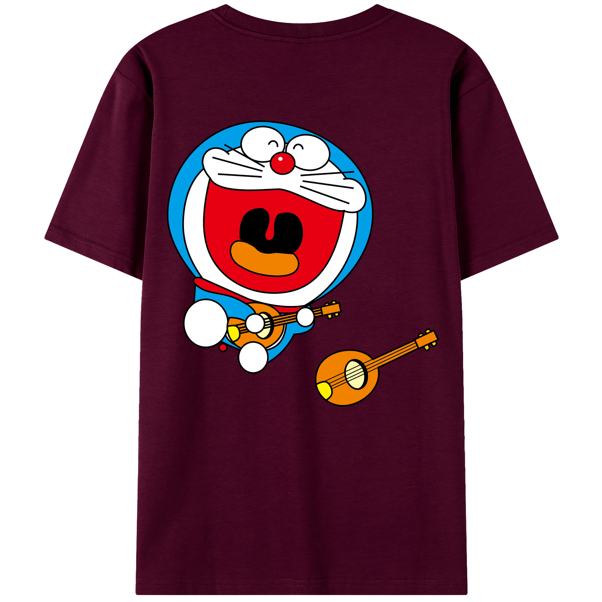 （画像用） ドラえもん Doraemon レディース半袖Tシャツ(バックプリント)